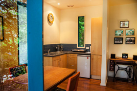 The Studio - Open Plan Kitchen at Ashwood Cottages